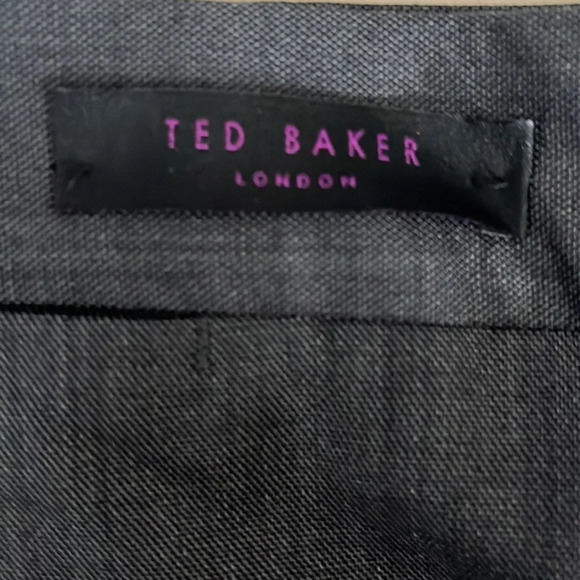 Ted Baker London 100% Wool Jefferson Flat Front Dress Pants - NWOT - Size 42R - Picture 5 of 8